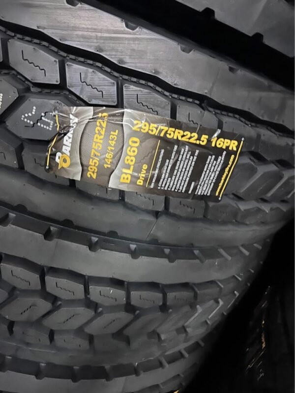 Low Pro Steer Barkley Tires 295/75R22.5 - Image 3